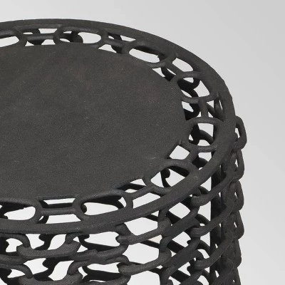 Promo π€© Fenelon Modern Accent Table Black - Christopher Knight Home π 3 Promo π€© Fenelon Modern Accent Table Black - Christopher Knight Home π - Image 2