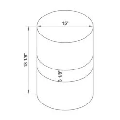 Best Sale 🤩 Pammela Bamboo Drum Table - Linon Natural/black 🛒 -End And Side Tables shop unnamed file 3871