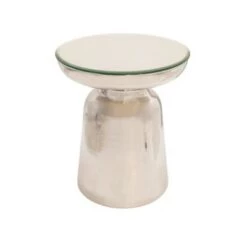 Wholesale 🌟 Metal Side Table with Mirror Top - Sagebrook Home Black 💯 -End And Side Tables shop unnamed file 3888