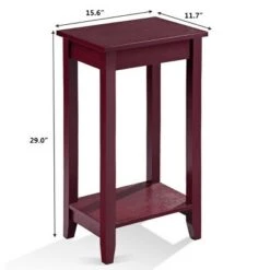 Best Sale 😍 Costway Tall End Table Coffee Stand Night Side Nightstand Accent Furniture ⭐ -End And Side Tables shop unnamed file 3897