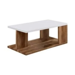 Outlet π 2pc Chetwood Coffee Table Set White - miBasics π