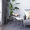 Promo 🧨 Olivia & May Set of 2 Contemporary Metal Accent Tables Black - Olivia & May 🧨 -End And Side Tables shop unnamed file 390