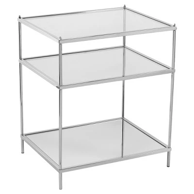 Coupon π Benton Glam Mirrored Side Table - Chrome - Aiden Lane βοΈ 4 Coupon π Benton Glam Mirrored Side Table - Chrome - Aiden Lane βοΈ - Image 2