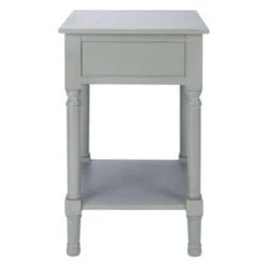 Best Pirce ❤️ Tate 1 Drawer Accent Table - Safavieh Distressed White 🌟 -End And Side Tables shop unnamed file 3907