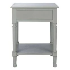 Best Pirce ❤️ Tate 1 Drawer Accent Table - Safavieh Distressed White 🌟 -End And Side Tables shop unnamed file 3909