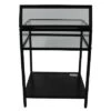 Cheap 🌟 Decor Therapy Claira Glass and Metal End Table Black - Décor Therapy 😉 -End And Side Tables shop unnamed file 3926