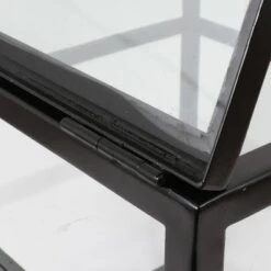 Cheap 🌟 Decor Therapy Claira Glass and Metal End Table Black - Décor Therapy 😉 -End And Side Tables shop unnamed file 3929