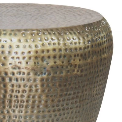 Cheapest π Lerner Metal Side Table Antique Gold - WyndenHall β 4 Cheapest π Lerner Metal Side Table Antique Gold - WyndenHall β - Image 2