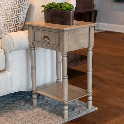 Discount π Decor Therapy Bailey Bead Board 1 Drawer Accent Table - DΓ©cor Therapy Pine π 14 Discount π Decor Therapy Bailey Bead Board 1 Drawer Accent Table - DΓ©cor Therapy Pine π - Image 12