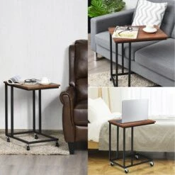 Wholesale 🤩 Costway Laptop Holder Sofa Side End MobileTable Multiple Stand Desk Notebook Beside Wood 🛒 -End And Side Tables shop unnamed file 3974