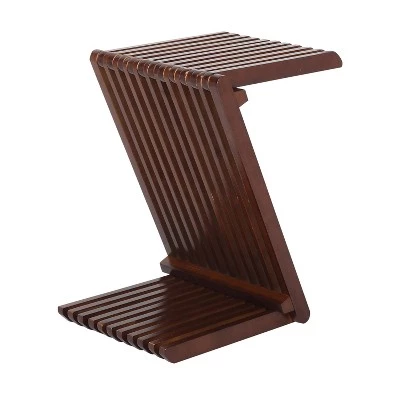 Buy β€οΈ Z-Bamboo End Table Walnut - LumiSource π 4 Buy β€οΈ Z-Bamboo End Table Walnut - LumiSource π - Image 2