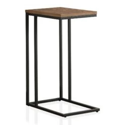 Best Sale 💯 Embo Steel Side Table - miBasics Antique Blue/black 🧨 -End And Side Tables shop unnamed file 4016