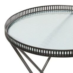 Flash Sale 💯 Olivia & May Set of 2 Industrial Metal Accent Tables Gray - Olivia & May 👏 -End And Side Tables shop unnamed file 402