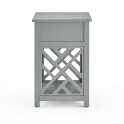 Cheap ❤️ Middlebury Wood End Table with Drawer and Shelf Gray - Alaterre Furniture 🎉 -End And Side Tables shop unnamed file 4027