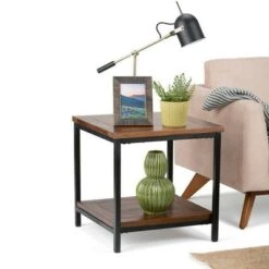 Brand new ⭐ 22" Rhonda End Table - WyndenHall Beach Brown 🛒