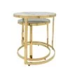 Best deal 😍 2pc Metal Round Side Table - Sagebrook Home Gold 😀 -End And Side Tables shop unnamed file 408