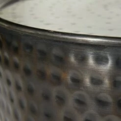 Budget 🥰 Metal Cylinder Accent Tables (Set of 3) Brown - Olivia & May ⭐ -End And Side Tables shop unnamed file 4180