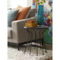 Budget ⭐ Fleur Side Table Noir Black - Adore Decor 😀 -End And Side Tables shop unnamed file 4188