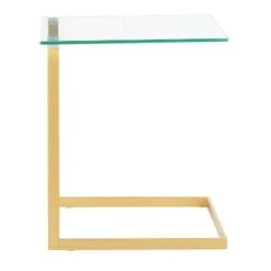 Deals β€οΈ Roman Industrial Side Table Gold - LumiSource π§¨