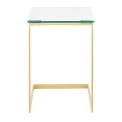 Deals ❤️ Roman Industrial Side Table Gold - LumiSource 🧨 -End And Side Tables shop unnamed file 4191