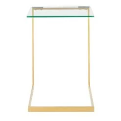 Deals ❤️ Roman Industrial Side Table Gold - LumiSource 🧨 -End And Side Tables shop unnamed file 4192