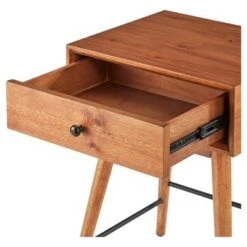 Best Sale 🥰 Foerster Mid Century Accent Table - Warm Brown - Inspire Q 🔥 -End And Side Tables shop unnamed file 4199