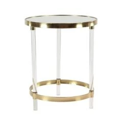 Discount π Olivia & May Contemporary Acrylic Accent Table Gold - Olivia & May β€οΈ 20 Discount π Olivia & May Contemporary Acrylic Accent Table Gold - Olivia & May β€οΈ -End And Side Tables shop unnamed file 4215