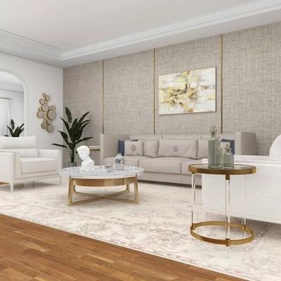 Discount π Olivia & May Contemporary Acrylic Accent Table Gold - Olivia & May β€οΈ 12 Discount π Olivia & May Contemporary Acrylic Accent Table Gold - Olivia & May β€οΈ - Image 10