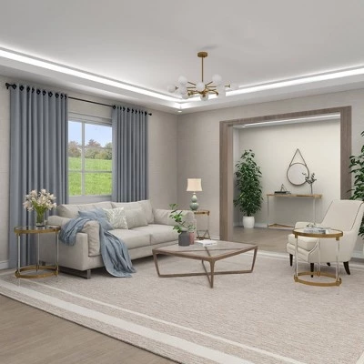 Discount π Olivia & May Contemporary Acrylic Accent Table Gold - Olivia & May β€οΈ 14 Discount π Olivia & May Contemporary Acrylic Accent Table Gold - Olivia & May β€οΈ - Image 12