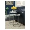 Brand new 🔥 Breighton Home Gold Coast Mirrored Nesting End Tables - Johar Furniture 🎉