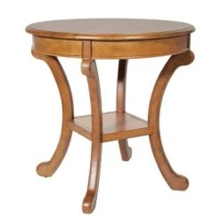 Promo 🌟 Vermont Accent Table - OSP Home Furnishings Antique Carribean Blue 😍 -End And Side Tables shop unnamed file 4274