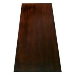 Best deal 😉 Laurent Recliner Wedge Table Chocolate Cherry Finish - Leick Home 👏 -End And Side Tables shop unnamed file 4280