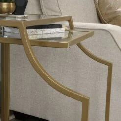 Wholesale 😀 2pc International Lux Nesting Accent Tables Satin Gold - Sauder 🎉 -End And Side Tables shop unnamed file 4308