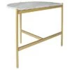 Best reviews of 😀 Crescent Moon Shaped Marble Top Metal Chair Side End Table White/Gold - Benzara 🥰 -End And Side Tables shop unnamed file 4316