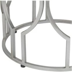 Coupon 👍 55 Downing Street Modern Glam Metal Round Accent Side End Table 20" Wide Silver Mirrored Top for Living Room Bedroom Home Entryway 🧨 -End And Side Tables shop unnamed file 4374