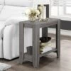 Buy ⭐ Monarch Specialties Contemporary Design Accent Rectangular Side End Table, Gray ✔️ -End And Side Tables shop unnamed file 4392
