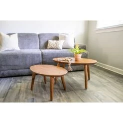 Deals ⌛ Decor Therapy Spoon Table Set Pecan - Décor Therapy 😍