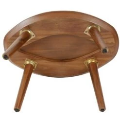 Deals ⌛ Decor Therapy Spoon Table Set Pecan - Décor Therapy 😍 -End And Side Tables shop unnamed file 445