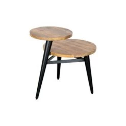 Best Pirce 💯 Wooden Sofa End Side Accent Table with Splayed Metal Legs Brown - Benzara 😀 -End And Side Tables shop unnamed file 4465