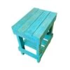 Discount ⌛ del Hutson Designs 100 Percent Reclaimed Solid Wood Rustic Contemporary Country Farmhouse Slim Side End Table for Living Room or Bedroom, Turquoise 💯 -End And Side Tables shop unnamed file 4537
