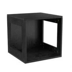 Best reviews of 🥰 Hastings Home Stackable Modular Cube End Table With Open Sides - 15.75" x 15.75", Black 😀 -End And Side Tables shop unnamed file 4576