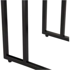 Brand new 🛒 Teal Island Designs Coastal Black Rectangular Accent Side End Table 19 3/4" x 12" White Brown Mosaic Tabletop for Living Room Home ✨ -End And Side Tables shop unnamed file 4586