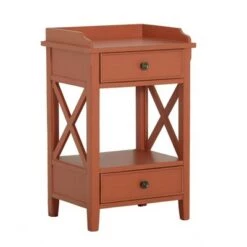 Top 10 β 2 Drawer X Side End Table - HomeFare Clay π 19 Top 10 β 2 Drawer X Side End Table - HomeFare Clay π -End And Side Tables shop unnamed file 4609