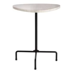 Coupon 👍 Berlin Tripod Side Table - Safavieh White/black ❤️ -End And Side Tables shop unnamed file 4638