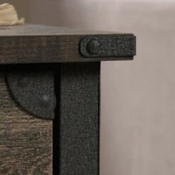 Best Sale ✨ Steel River Side Table Carbon Oak - Sauder 👏 -End And Side Tables shop unnamed file 4642