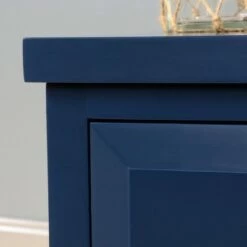 Coupon 🛒 Cottage Road Side Table - Indigo Blue - Sauder 🛒 -End And Side Tables shop unnamed file 4656