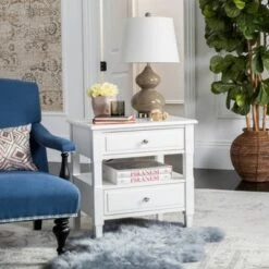 Coupon 👍 Jenson Side Table - Safavieh Gray 💯