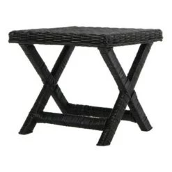Coupon 🔔 Wicker X Side Table - Safavieh Black ✔️ -End And Side Tables shop unnamed file 4720