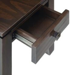 Budget π 14" Essex Narrow Side Table Mahogany Brown - WyndenHall π 10 Budget π 14" Essex Narrow Side Table Mahogany Brown - WyndenHall π -End And Side Tables shop unnamed file 4774