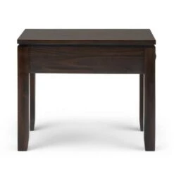 Budget π 14" Essex Narrow Side Table Mahogany Brown - WyndenHall π 14 Budget π 14" Essex Narrow Side Table Mahogany Brown - WyndenHall π -End And Side Tables shop unnamed file 4778